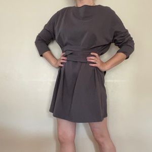 NWT Listicle 100% Cotton Dress/Tunic w/ Ties - Drop Shoulder - Fits S/M/L